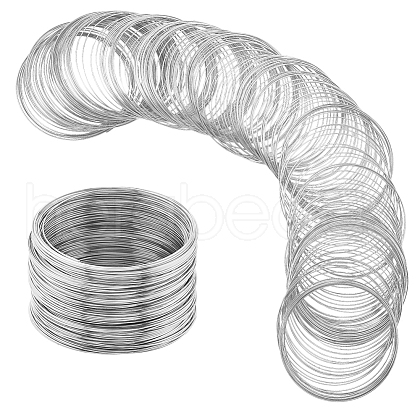 SOFPLATE 400Pcs Steel Memory Wire FIND-SP0002-06-1