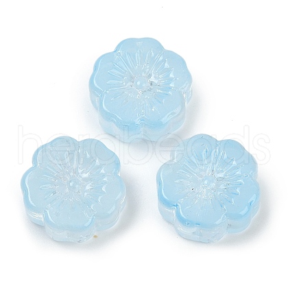 Transparent Glass Beads DGLA-E004-01E-1