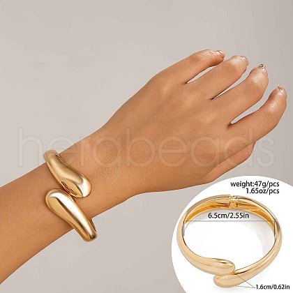 Alloy Cuff Bangles WGA0230-03-1