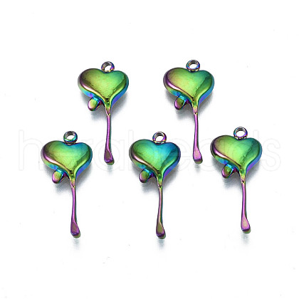 Ion Plating(IP) 304 Stainless Steel Pendants STAS-S119-111-1