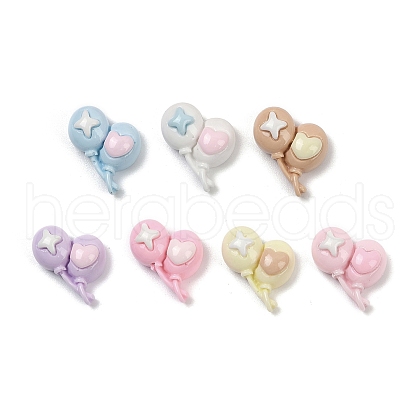 Opaque Resin Cabochons RESI-K043-10D-1