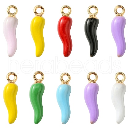 Alloy Enamel Pendants X1-ENAM-N054-70M-1