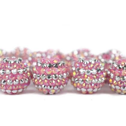 Resin Rhinestone Beads RESI-TAC0004-28D-1