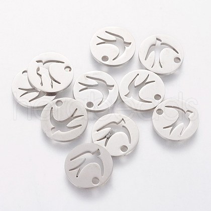 Non-Tarnish 201 Stainless Steel Charms STAS-Q201-T189-1