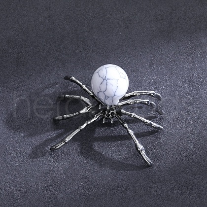Natural Howlite Halloween Home Party Decorations PW-WG79695-16-1