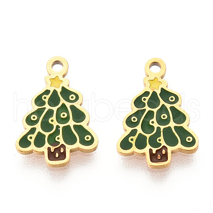 304 Stainless Steel Charms STAS-N112-01C-G-1
