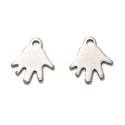 Non-Tarnish 201 Stainless Steel Charms STAS-I172-31P-1