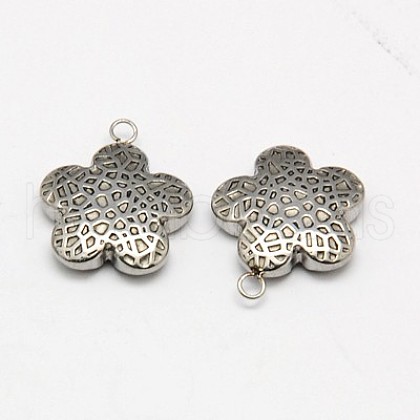 Tarnish Resistant 304 Stainless Steel Pendants STAS-K002-34A2-1