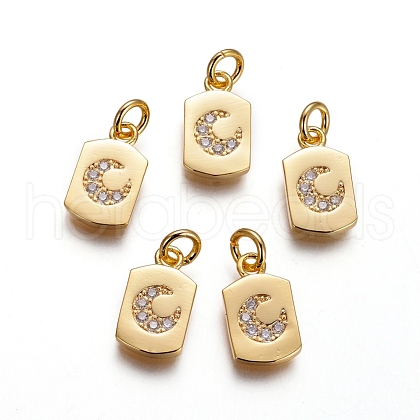 Brass Charms X-KK-I656-22G-1