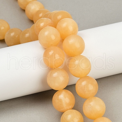 Natural Topaz Jade Beads Strands G-F792-C05-04-1