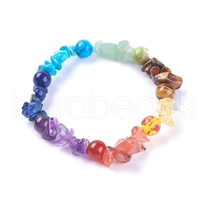 Chakra Jewelry BJEW-JB03537-1