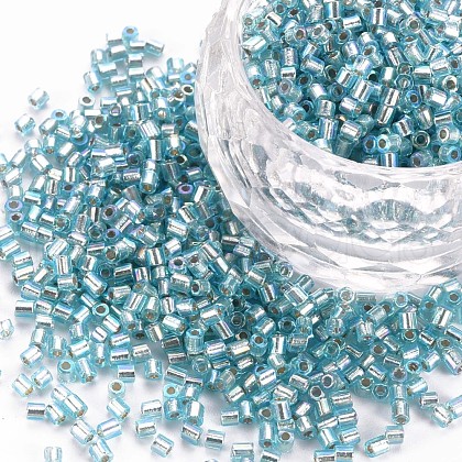 Glass Bugle Beads SEED-S032-09A-631-1