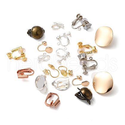 Brass Ear Cuff Findings KK-XCP0001-84-1