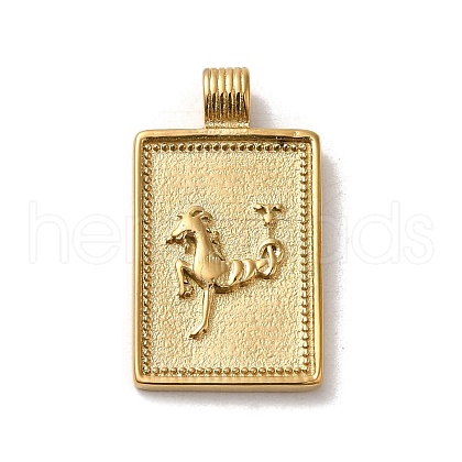 304 Stainless Steel Pendants X-STAS-L022-306G-08-1