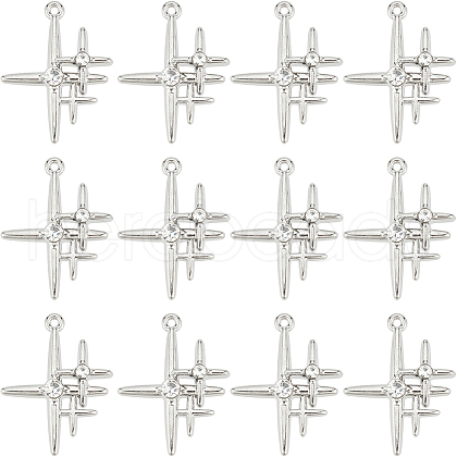 SUNNYCLUE 30Pcs Alloy Pendants PALLOY-SC0004-24-1
