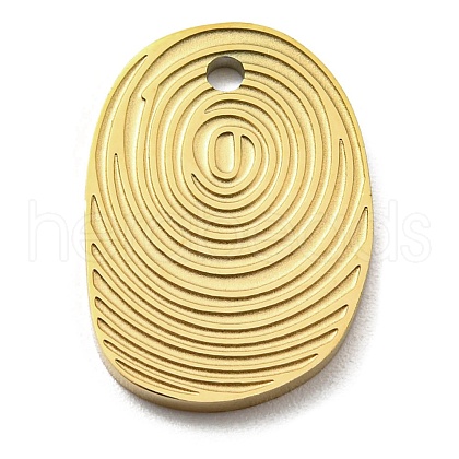 Ion Plating(IP) 316L Surgical Stainless Steel Pendants STAS-M317-05G-1