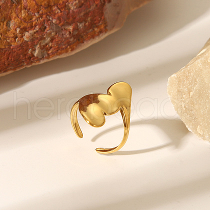 Stainless Steel Cuff Rings for Women CD9702-9-1