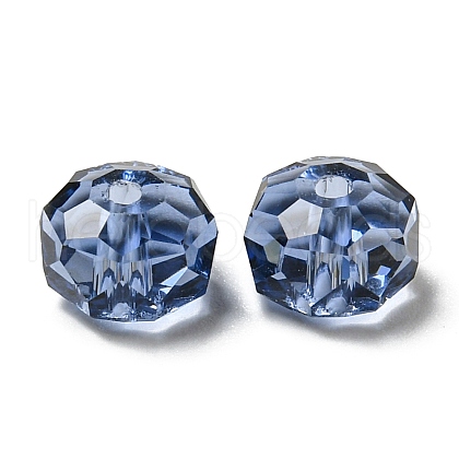 Transparent K9 Glass Beads GLAA-E048-02-22-1