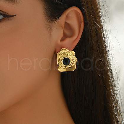 Minimalist Stainless Steel Stud Earrings AU5981-5-1