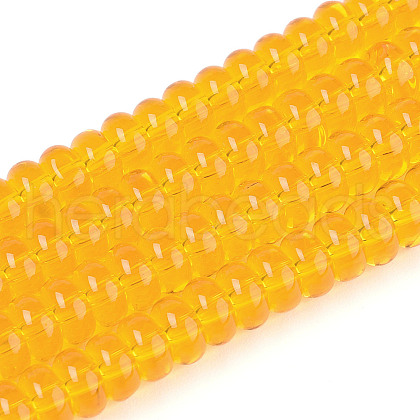 Transparent Glass Beads Strands GLAA-ZX008-4mm-19B-1