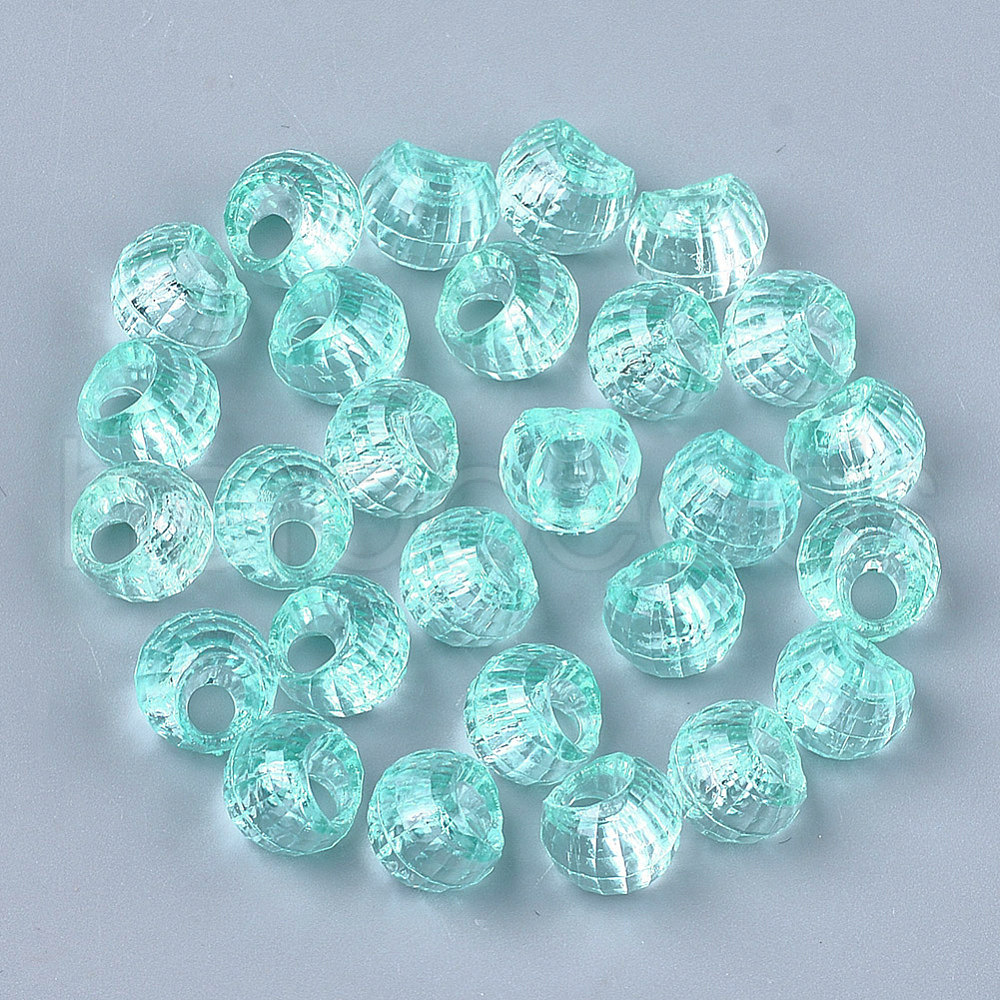 Wholesale 500 g Transparent AS Plastic Charms for Handcrafted Bracelets