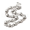 Handmade 304 Stainless Steel Necklaces NJEW-Q333-02A-02-1