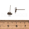 Tarnish Resistant 304 Stainless Steel Ear Studs STAS-I071-17P-5