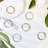 Unicraftale 304 Stainless Steel Hoop Earrings EJEW-UN0001-06-4