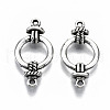 Tibetan Style Alloy Links Connectors TIBE-N011-032AS-RS-2