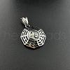 Trendy Hip Hop Nightclub Bar Tai Chi Yin-yang Stainless Steel Pendant Necklaces for Men YK7824-3