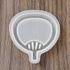 Fan Pendant DIY Silhouette Silicone Molds DIY-Z040-01A-3