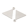 925 Sterling Silver Triangle Charms STER-B005-36P-2