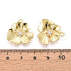 Brass Micro Pave Cubic Zirconia Pendants KK-N265-23G-3