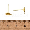 304 Stainless Steel Stud Earring Findings STAS-P370-02D-G-3