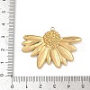 304 Stainless Steel Pendants STAS-C121-44H-G-3