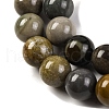 Natural Picture Jasper Beads Strands G-H037-A01-03-4