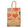 Valentine's Day Rectangle Paper Gift Bags ABAG-C006-01A-3