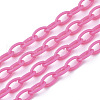 Opaque Acrylic Cable Chains SACR-N010-001F-1