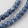 Natural White Jade Bead Strands G-G916-6mm-05-3