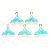 Alloy Enamel Pendants ENAM-S121-060A-2