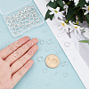 DICOSMETIC 120Pcs 3 Styles 304 Stainless Steel Split Rings STAS-DC0009-12-3