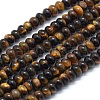 Natural Tiger Eye Beads Strands G-E507-22A-1
