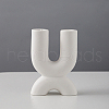 Ceramics 2 Arm Candlestick Holder CAND-PW0013-59A-1