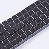 Electroplate Non-magnetic Synthetic Hematite Beads Strands G-J170A-2x2mm-03-1