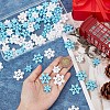 SUNNYCLUE 80Pcs 4 Styles Christmas Theme Opaque Resin Cabochons CRES-SC0002-58-3