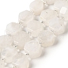 Natural Rainbow Moonstone Beads Strands G-P534-A06-02-1