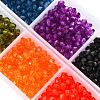 Transparent Acrylic Beads TACR-YW0001-4MM-04-5