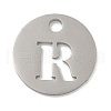 Non-Tarnish 304 Stainless Steel Pendants STAS-F233-M-P01-A-R-1