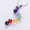 Natural Gemstone Pendant Necklaces NJEW-JN00938-3