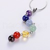 Natural Gemstone Pendant Necklaces NJEW-JN00938-3